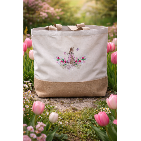 La "Délicate" et les tulipes