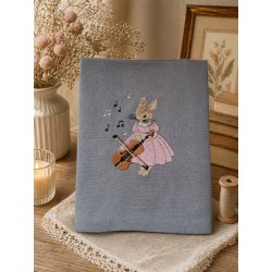 lapine au violon personnalisé