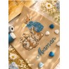 Autour de maman-serviette de table personnalisé