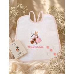 lapine au violon personnalisé