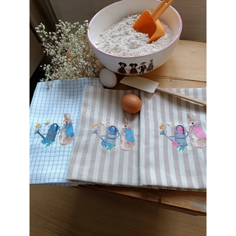 Flopsaut et les hortensias