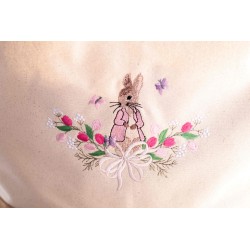 Sac cabas: La "Délicate" et les tulipes