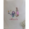 Sac poncho: La malicieuse et les hortensias