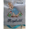 Trousse Rayé bleu marine