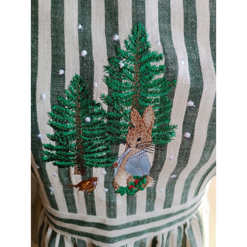 Tablier :Douceur d'hiver