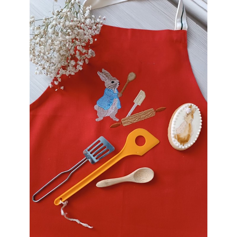 Tablier enfant: en cuisine