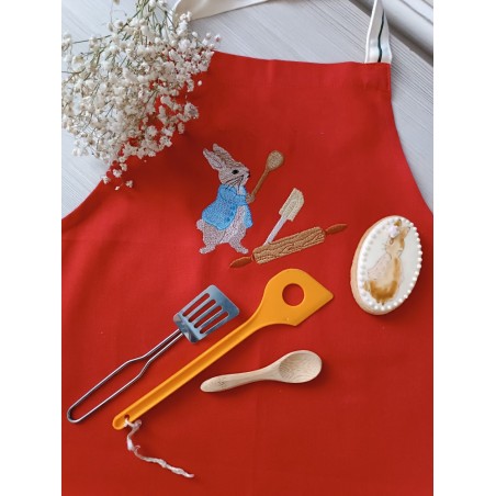 Tablier enfant: en cuisine