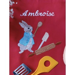 Tablier enfant: en cuisine