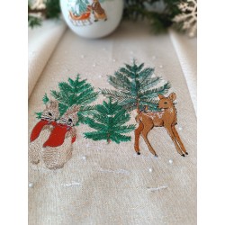 Chemin de table: Ballade enchantée